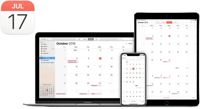 Best Calendar Apps to Manage Your Schedule Better – Apple Calendar synced across devices