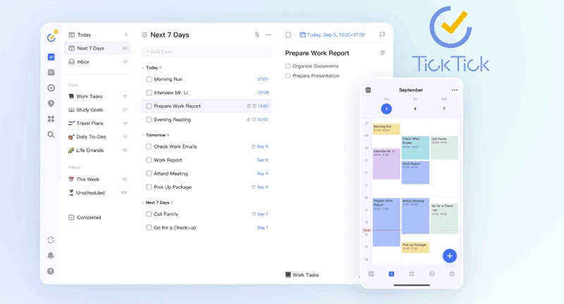 How to build a daily routine using habit tracker apps like TickTick
